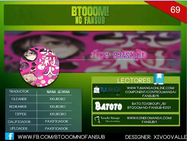 Ana Satsujin capítulo 69, página 1