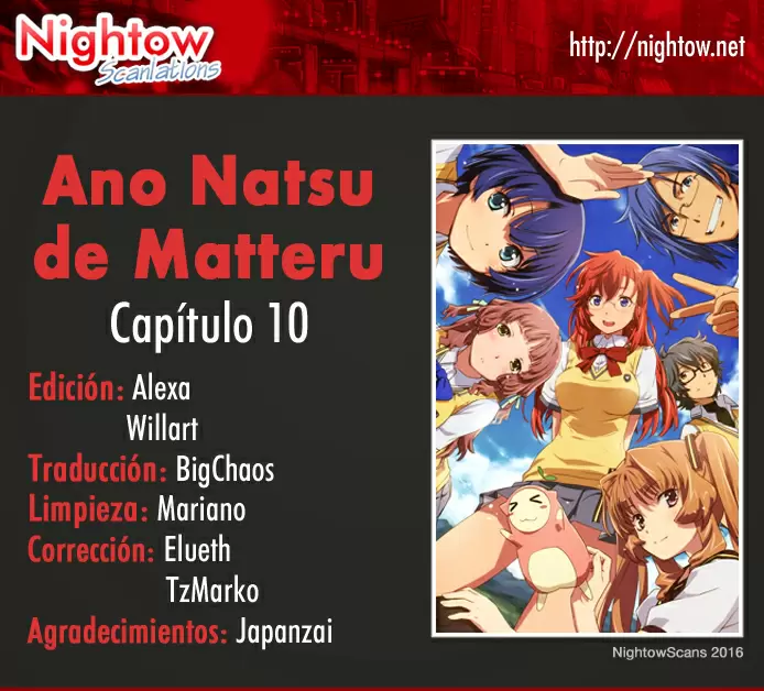 Ano Natsu de Matteru capítulo 10, página 2