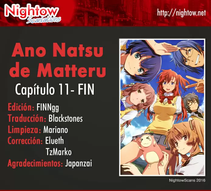 Ano Natsu de Matteru capítulo 11, página 2