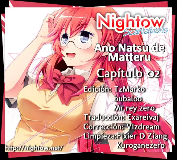 Ano Natsu de Matteru capítulo 2, página 2