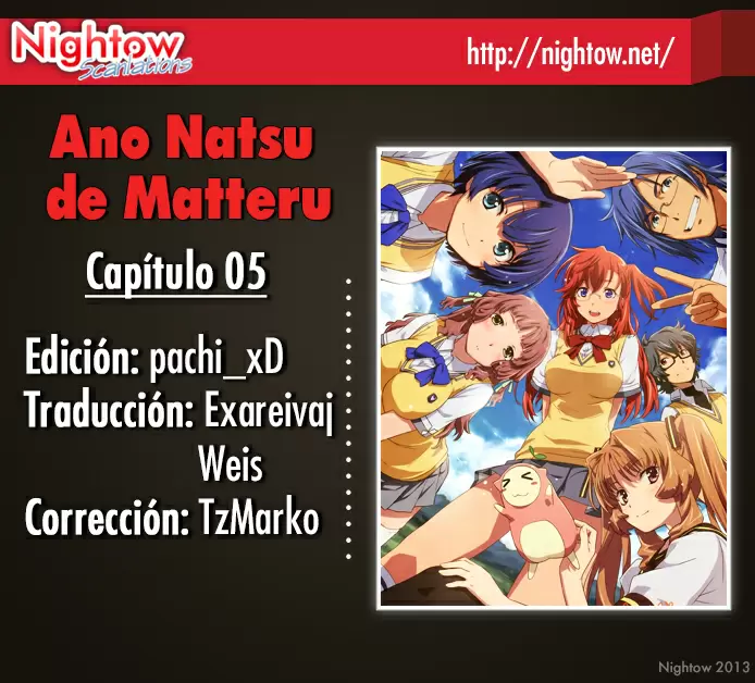 Ano Natsu de Matteru capítulo 5, página 2