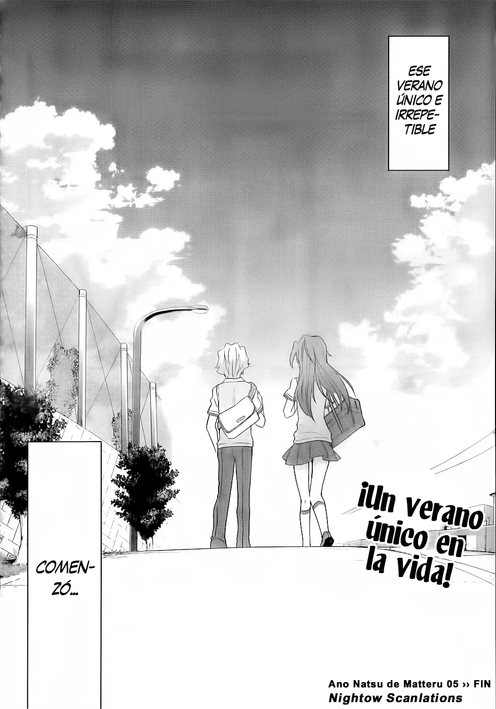Ano Natsu de Matteru capítulo 5, página 49