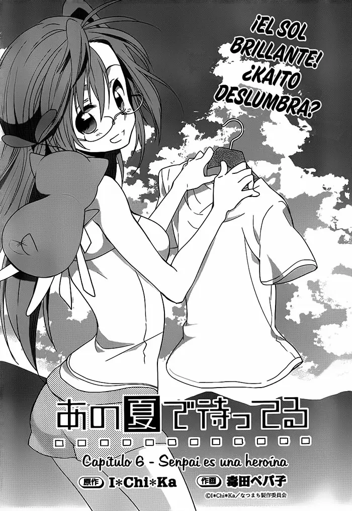 Ano Natsu de Matteru capítulo 6, página 5