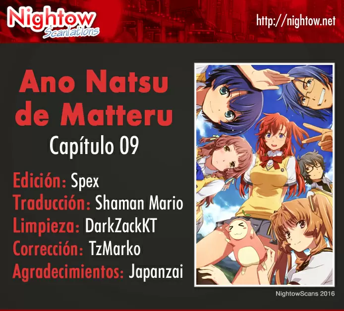 Ano Natsu de Matteru capítulo 9, página 2