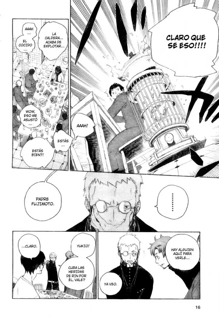Ao no Exorcist capítulo 1, página 8