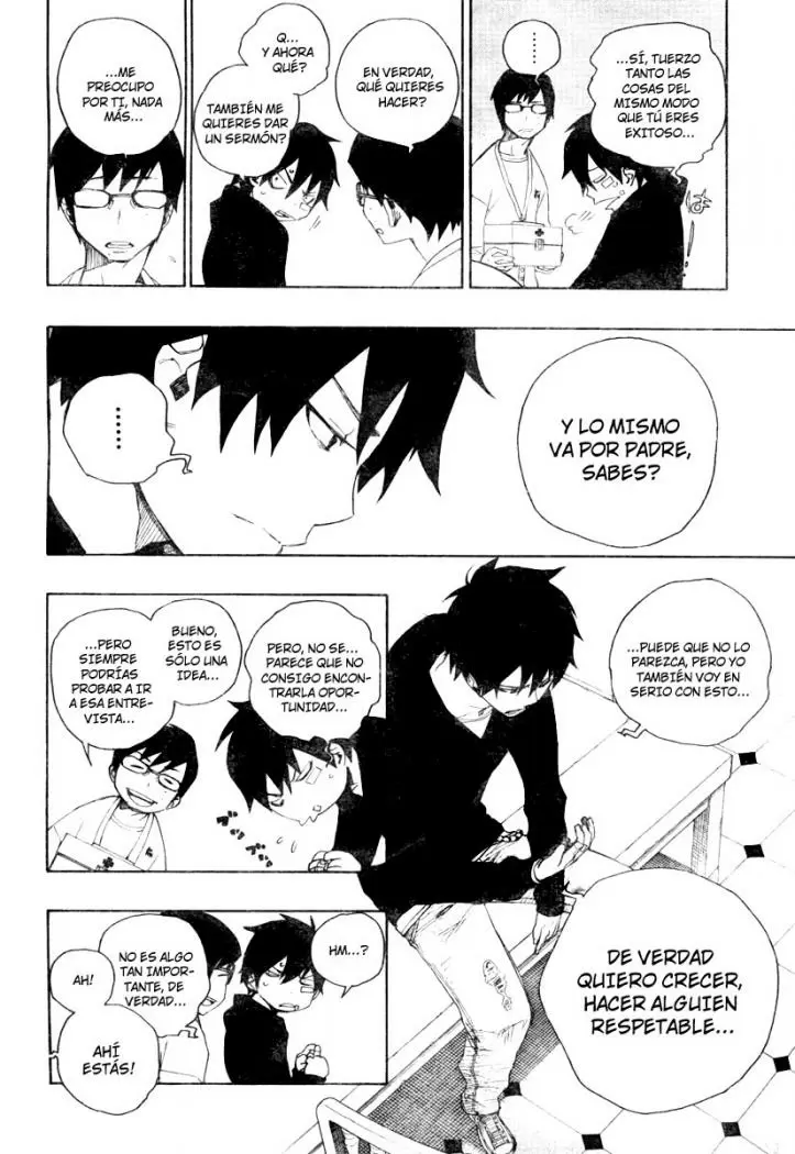 Ao no Exorcist capítulo 1, página 10