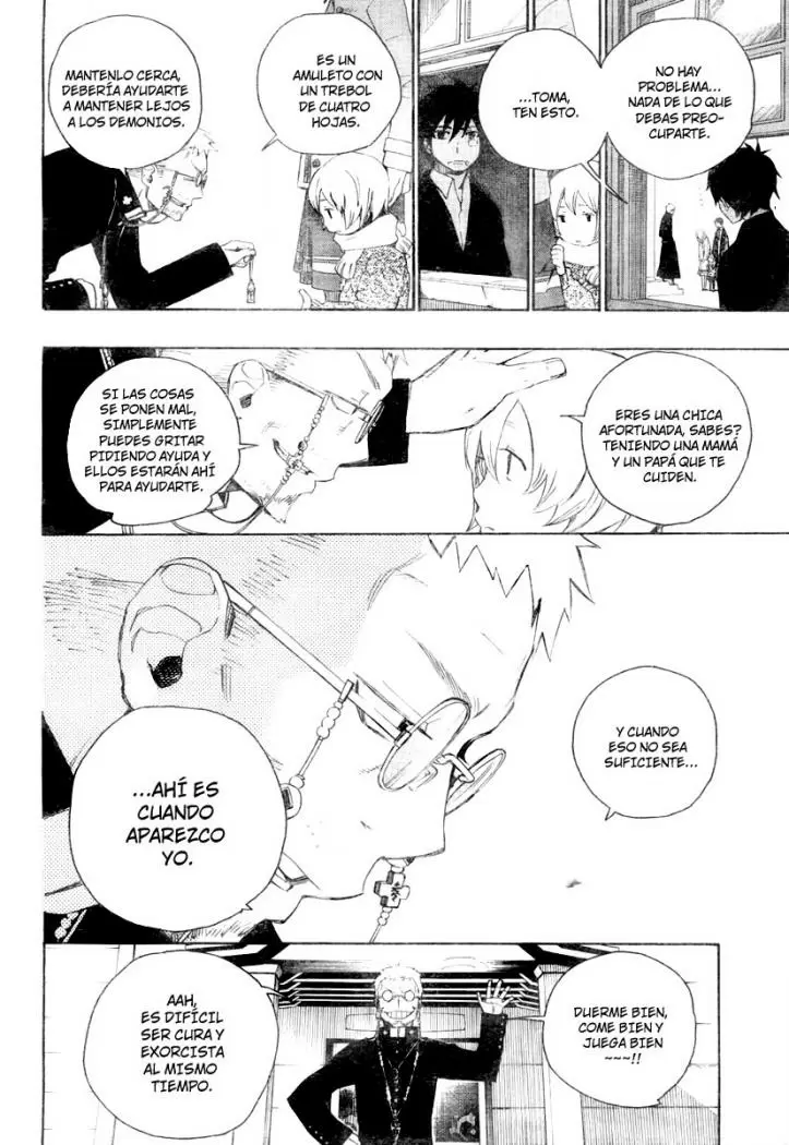 Ao no Exorcist capítulo 1, página 12