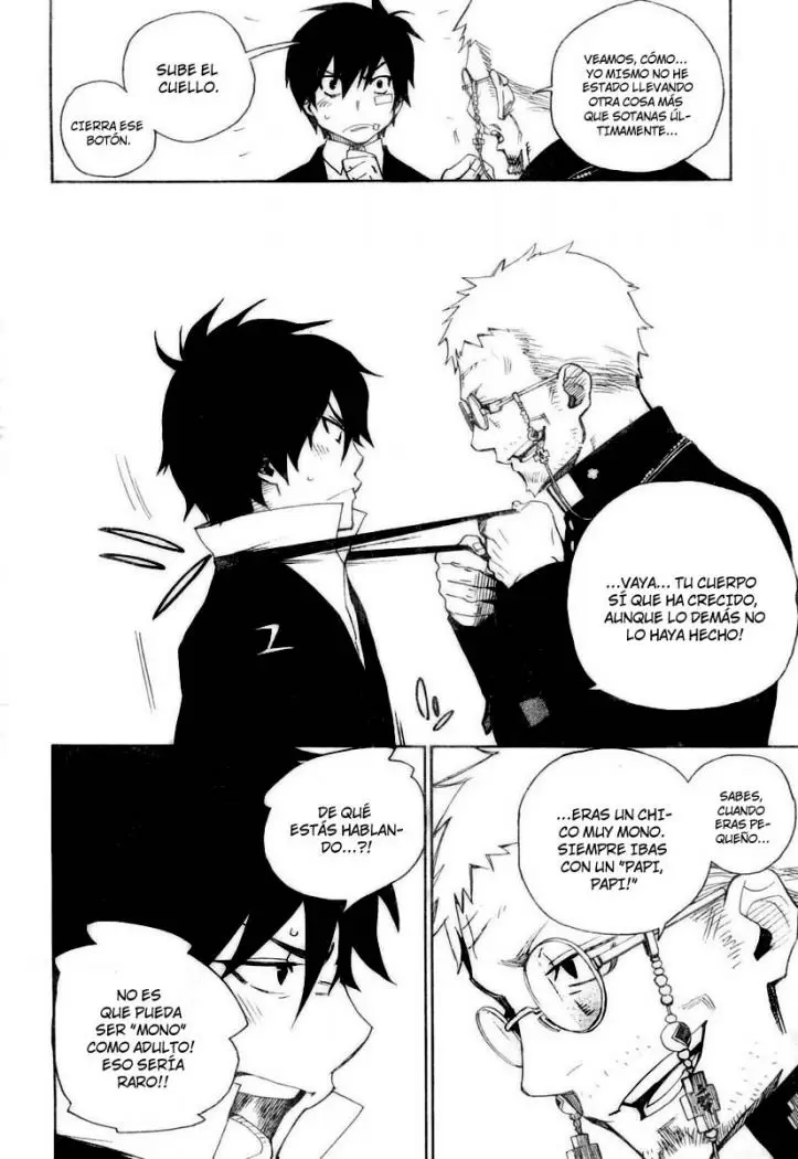 Ao no Exorcist capítulo 1, página 14