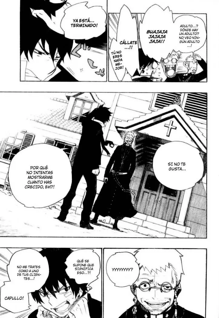 Ao no Exorcist capítulo 1, página 15