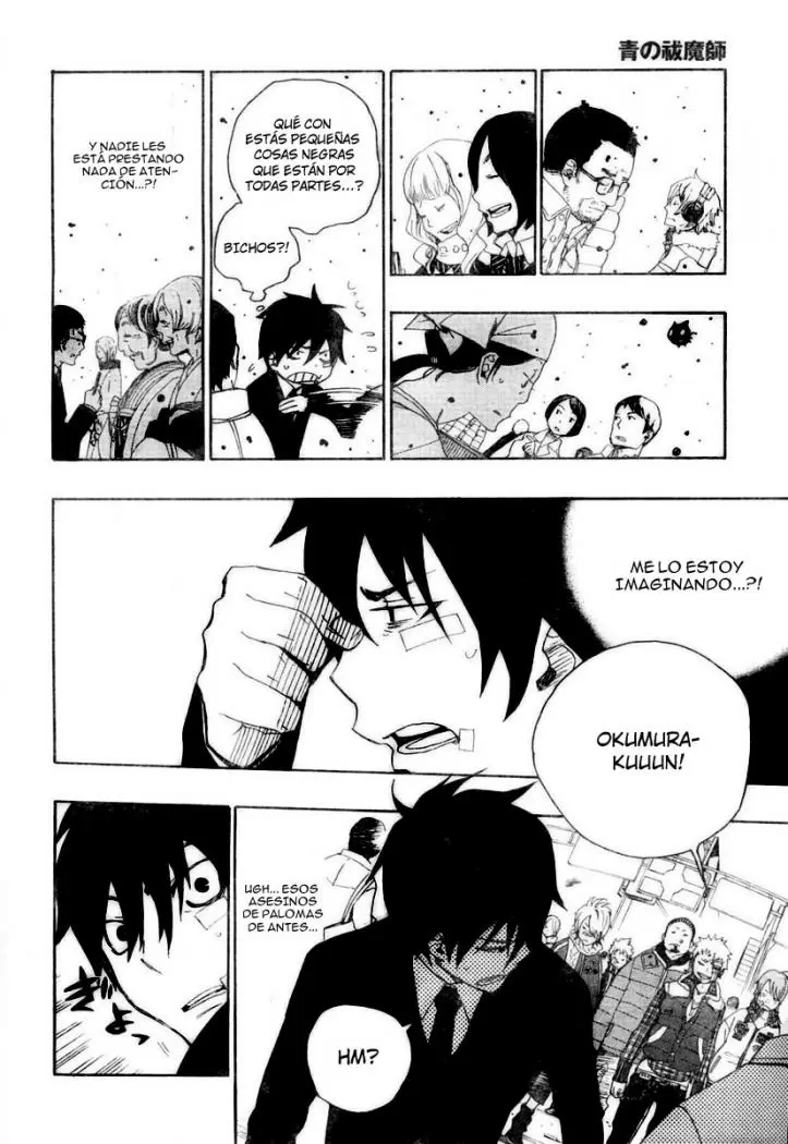 Ao no Exorcist capítulo 1, página 18