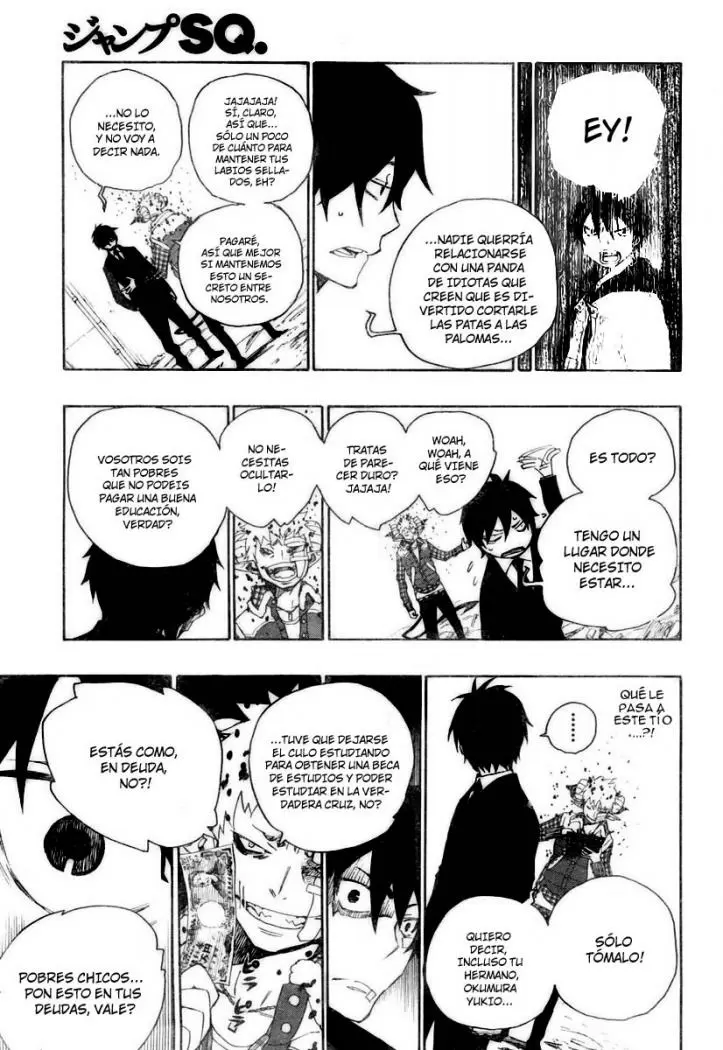 Ao no Exorcist capítulo 1, página 21