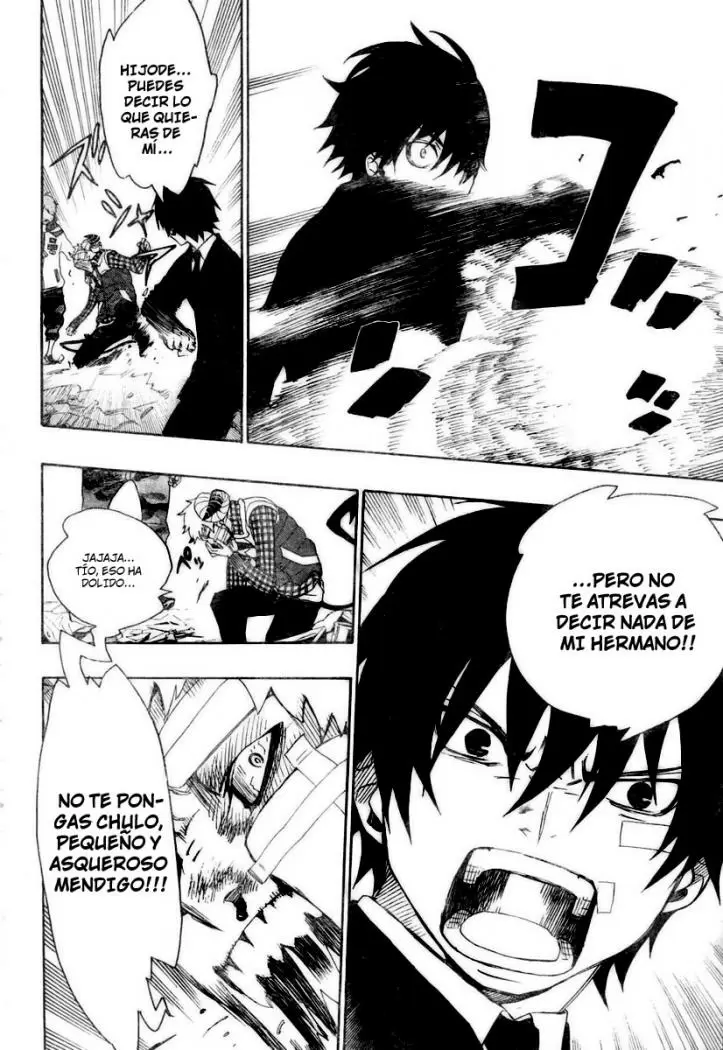 Ao no Exorcist capítulo 1, página 22