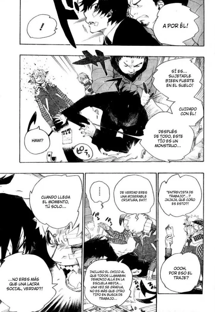 Ao no Exorcist capítulo 1, página 23