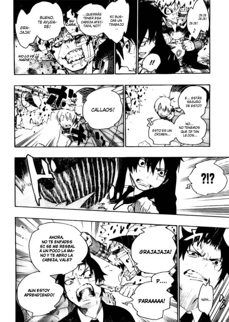Ao no Exorcist capítulo 1, página 24