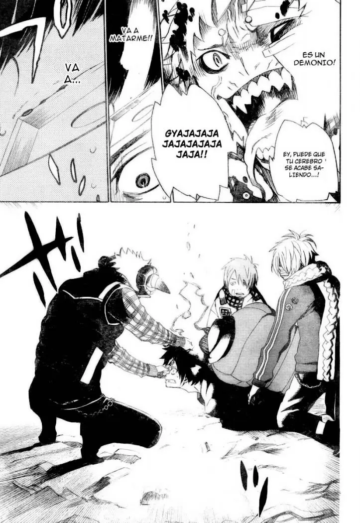 Ao no Exorcist capítulo 1, página 25