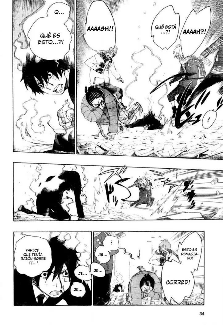 Ao no Exorcist capítulo 1, página 26