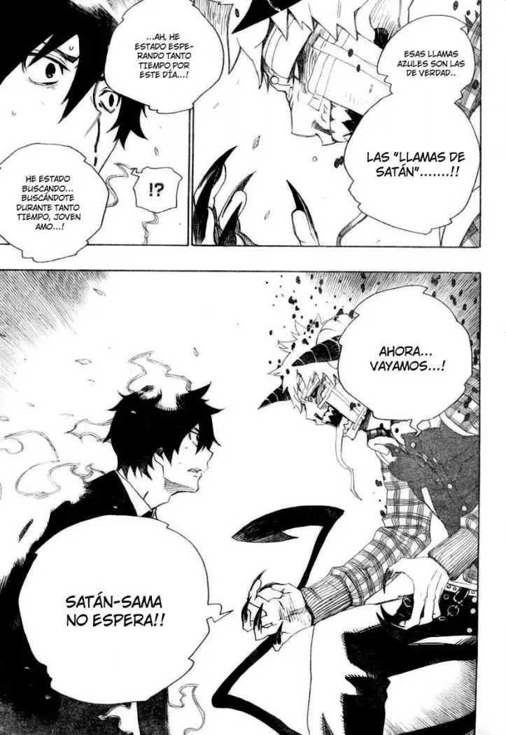 Ao no Exorcist capítulo 1, página 27