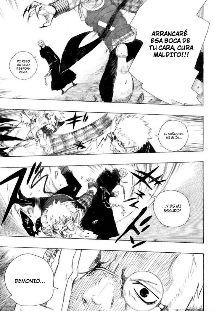 Ao no Exorcist capítulo 1, página 29