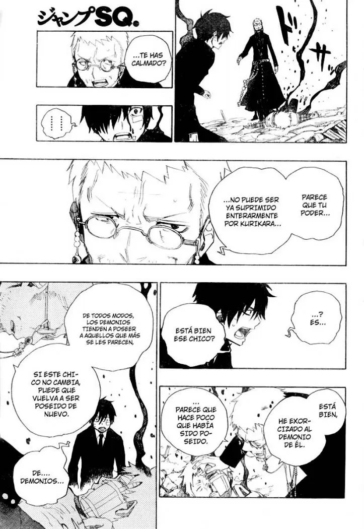 Ao no Exorcist capítulo 1, página 31