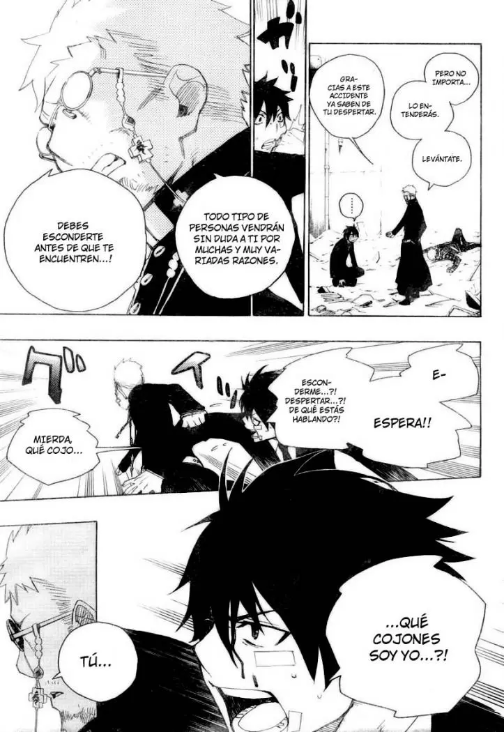 Ao no Exorcist capítulo 1, página 33