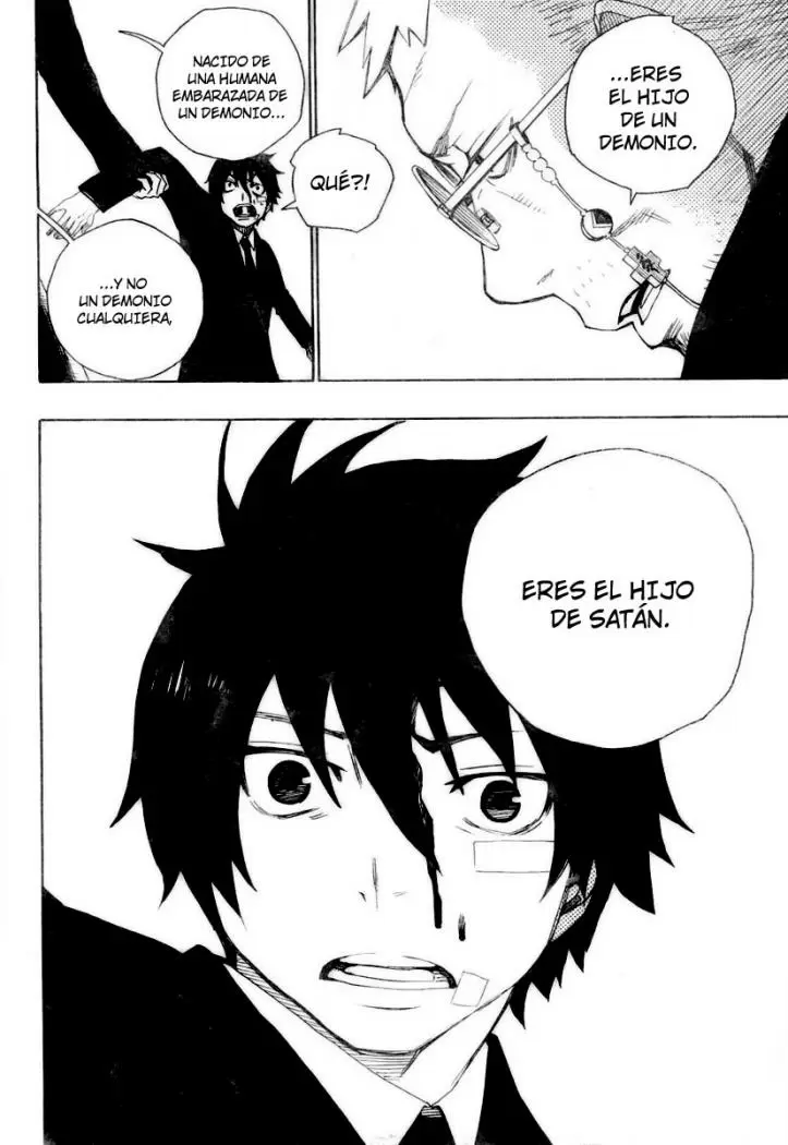 Ao no Exorcist capítulo 1, página 34