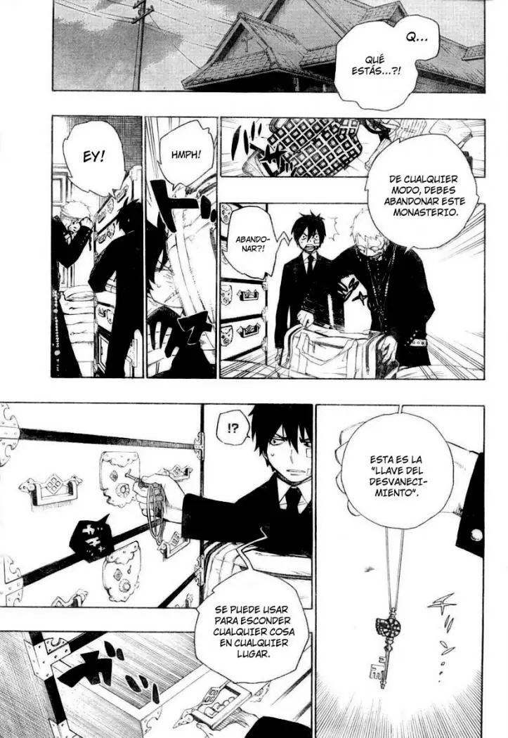 Ao no Exorcist capítulo 1, página 35