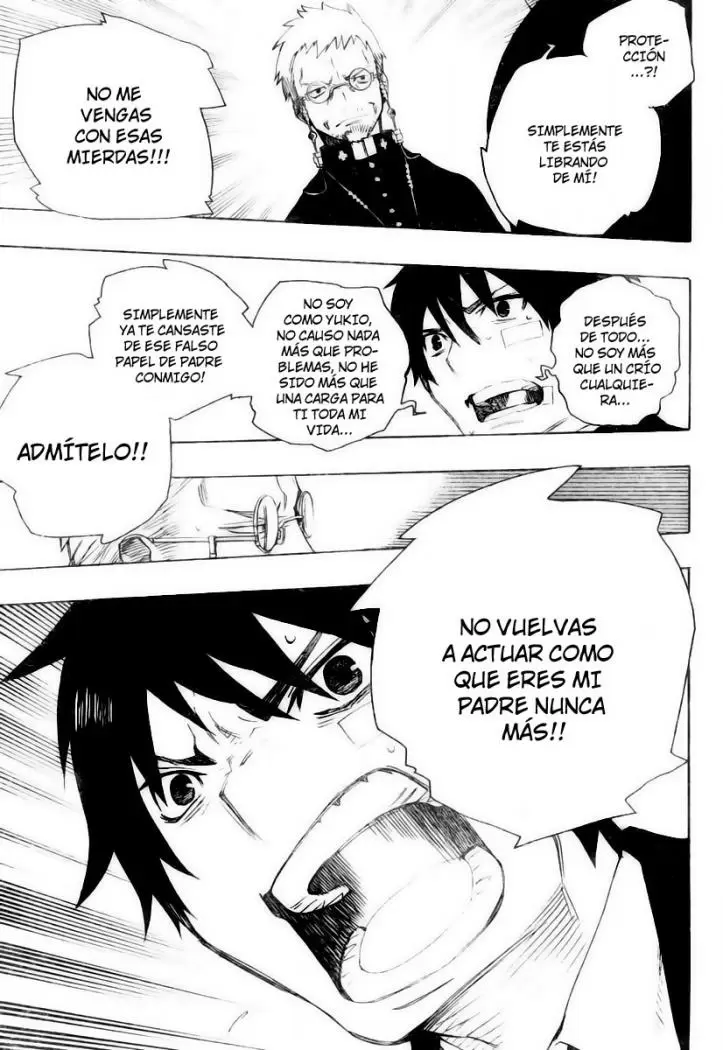 Ao no Exorcist capítulo 1, página 39