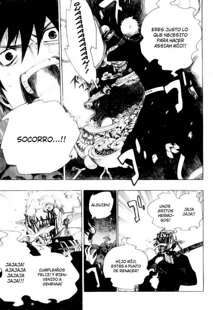 Ao no Exorcist capítulo 1, página 50