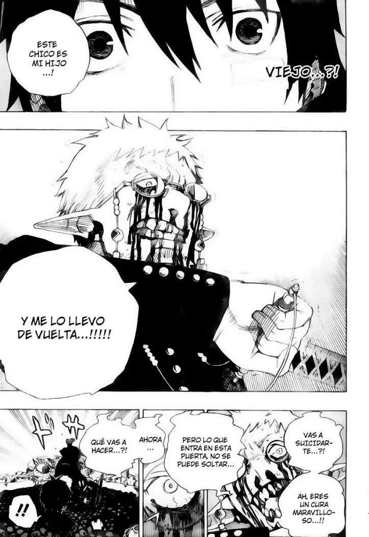 Ao no Exorcist capítulo 1, página 52