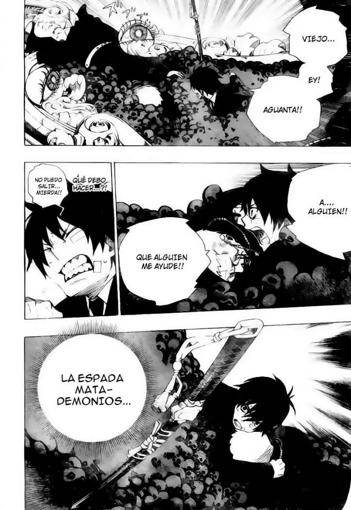 Ao no Exorcist capítulo 1, página 53