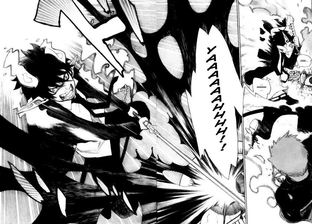 Ao no Exorcist capítulo 1, página 57