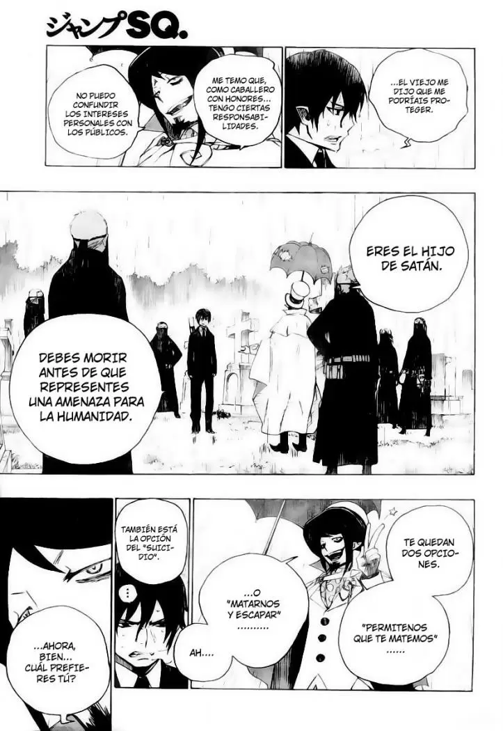 Ao no Exorcist capítulo 1, página 63