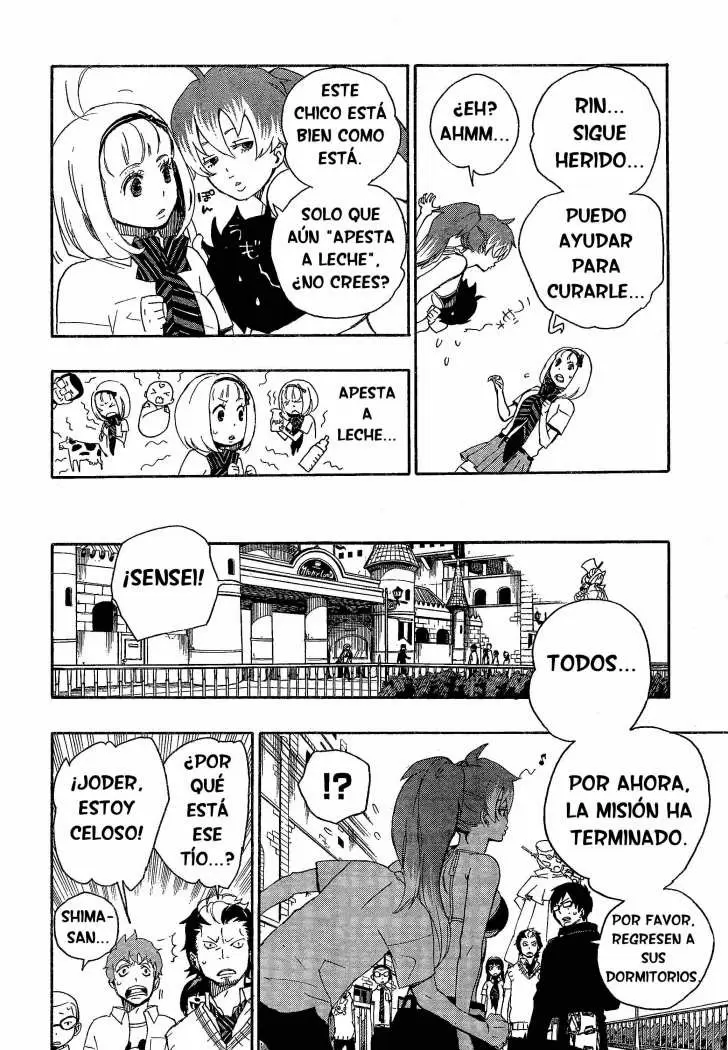 Ao no Exorcist capítulo 10, página 6