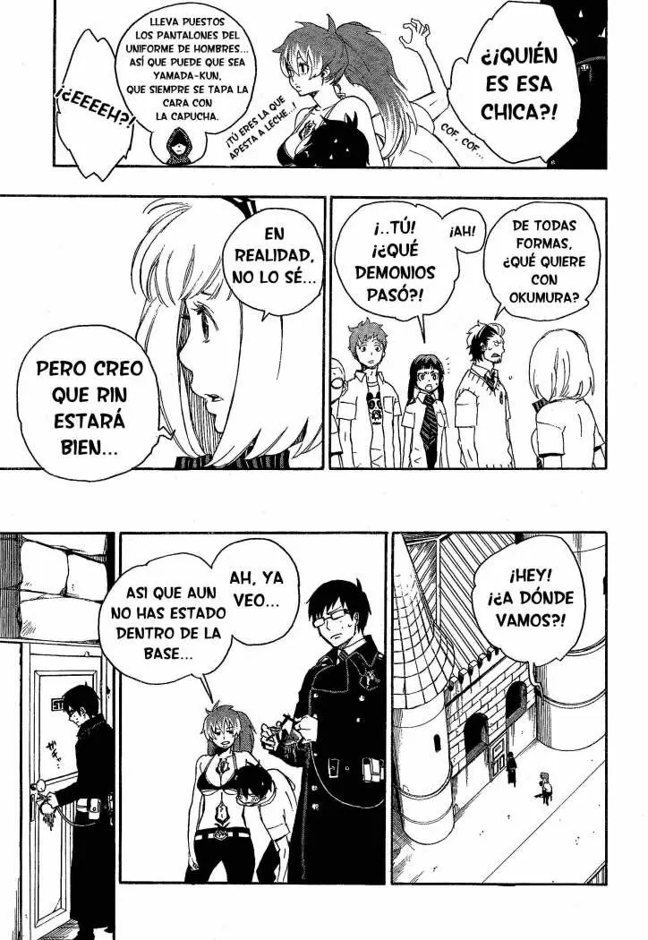 Ao no Exorcist capítulo 10, página 7