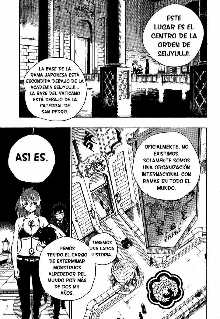 Ao no Exorcist capítulo 10, página 9