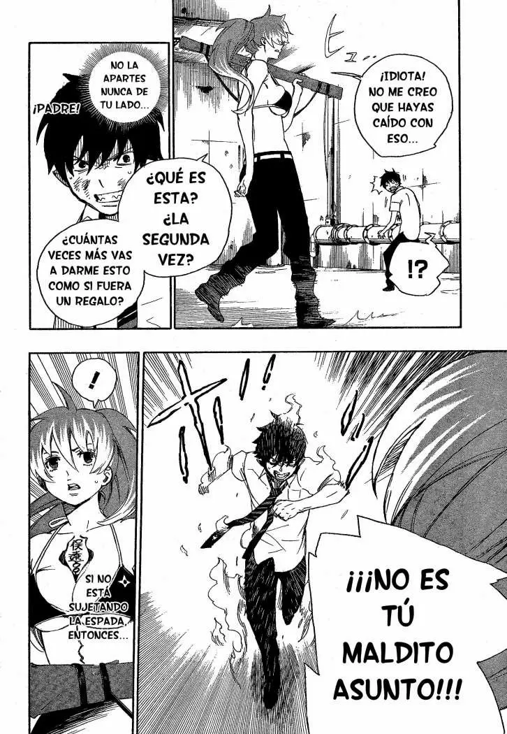 Ao no Exorcist capítulo 10, página 16
