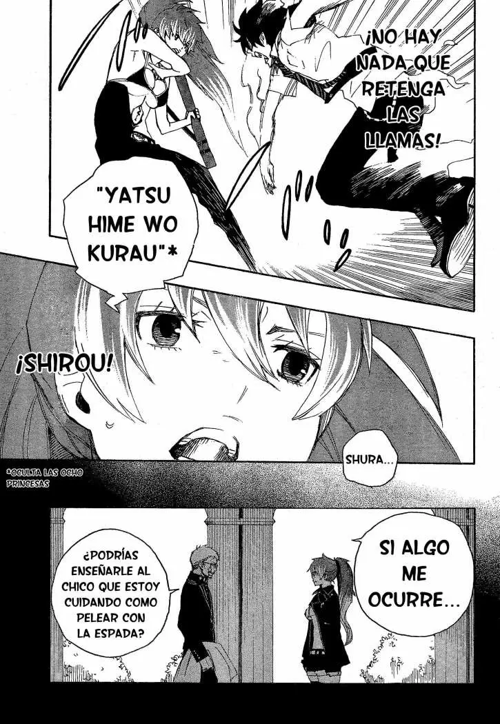 Ao no Exorcist capítulo 10, página 17