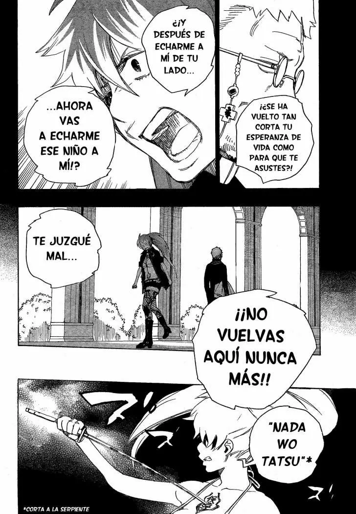 Ao no Exorcist capítulo 10, página 20