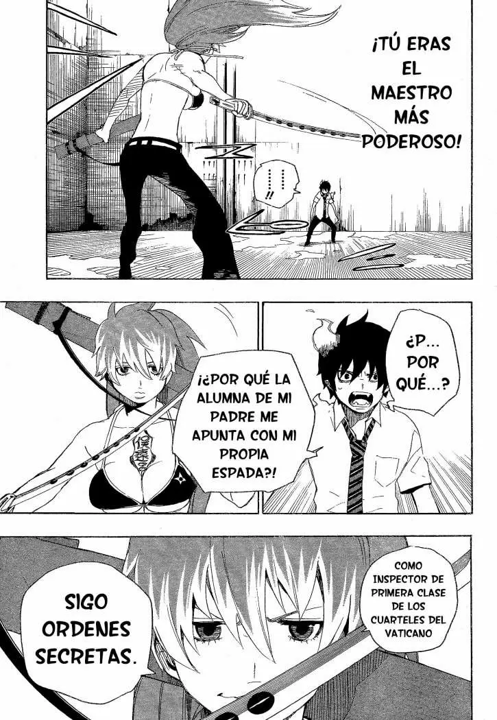 Ao no Exorcist capítulo 10, página 21