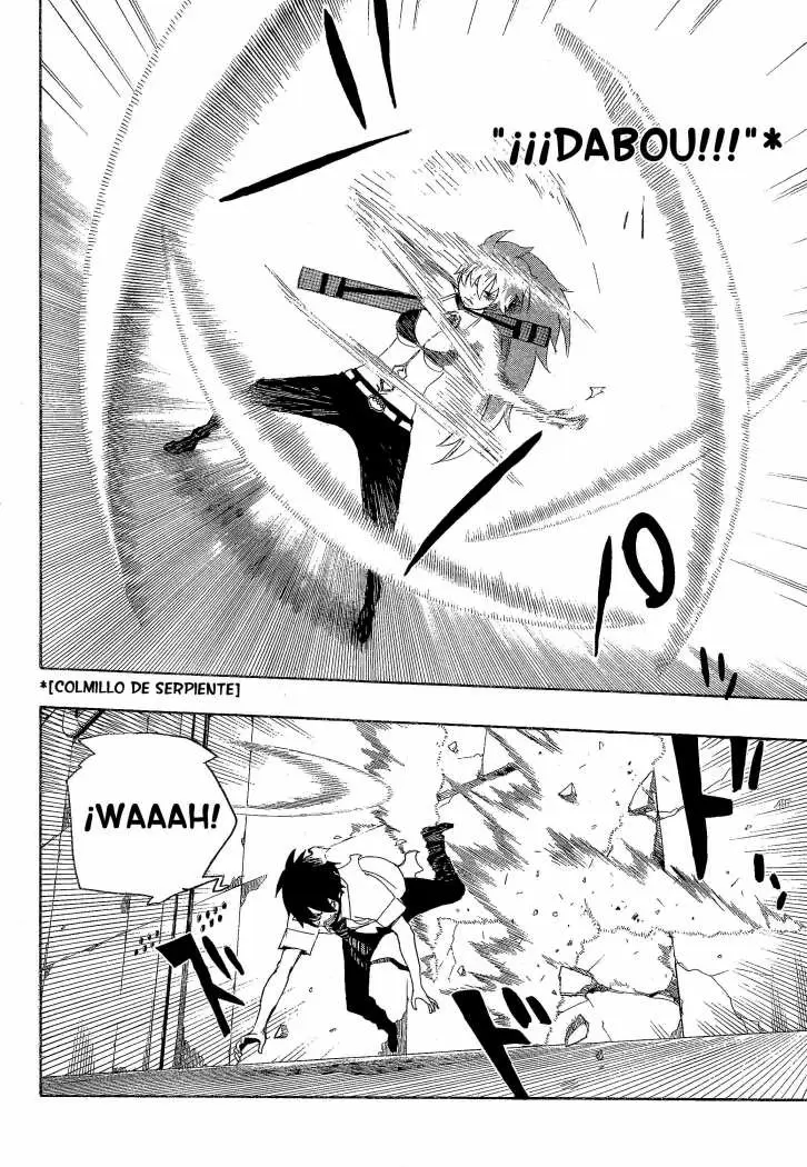 Ao no Exorcist capítulo 10, página 24
