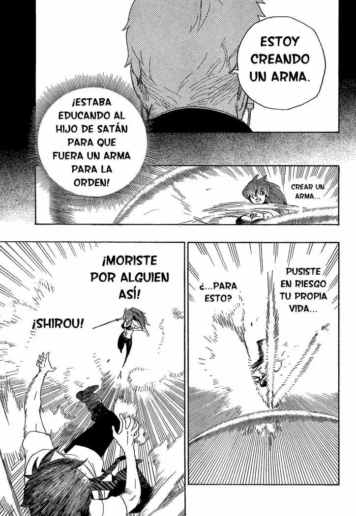 Ao no Exorcist capítulo 10, página 27