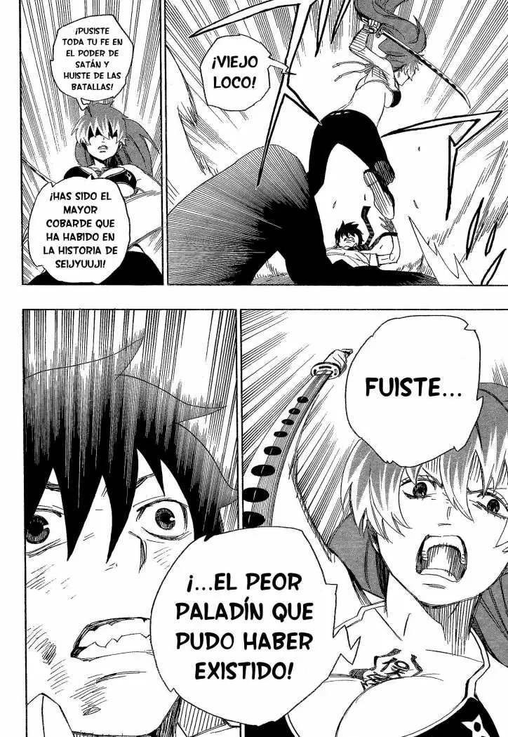 Ao no Exorcist capítulo 10, página 28