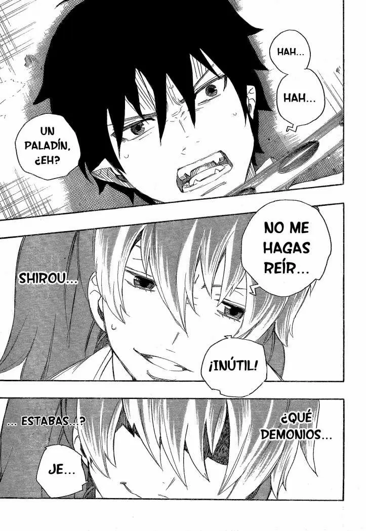Ao no Exorcist capítulo 10, página 33