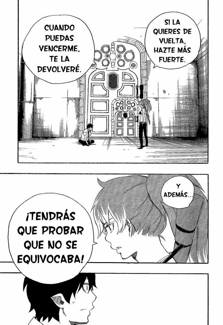 Ao no Exorcist capítulo 10, página 35
