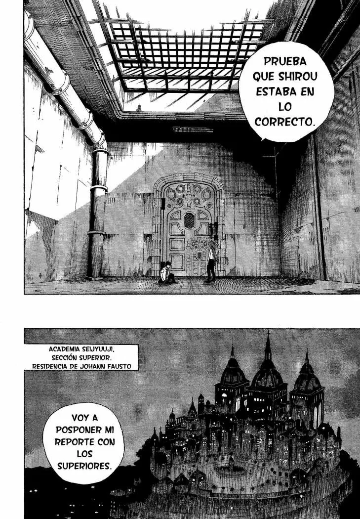 Ao no Exorcist capítulo 10, página 36