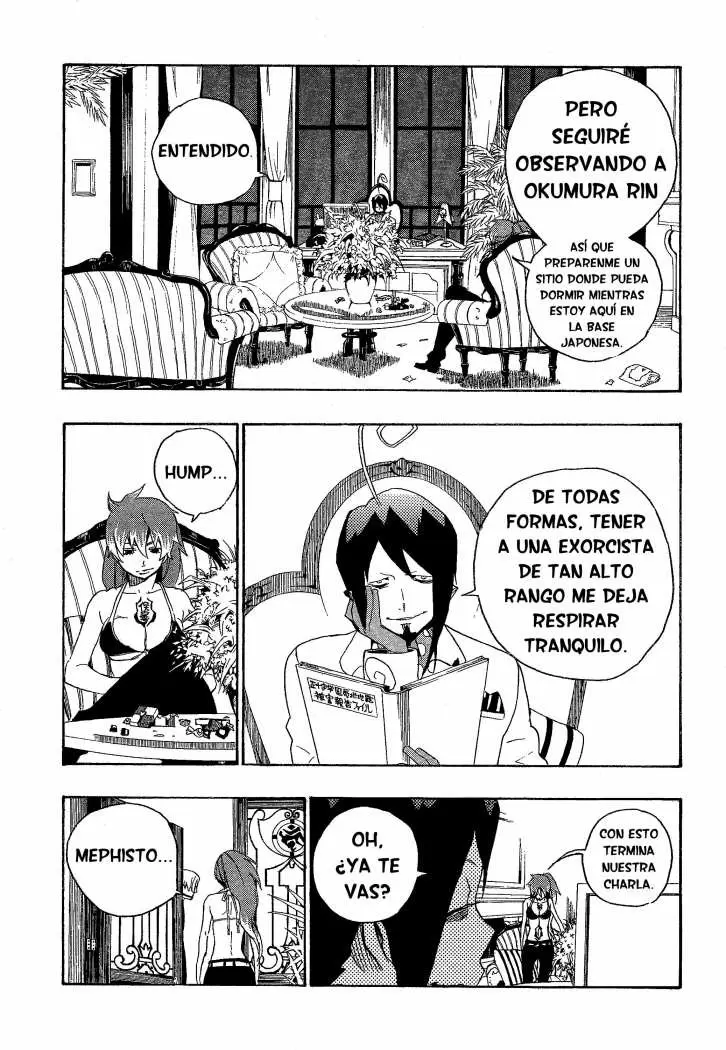 Ao no Exorcist capítulo 10, página 37