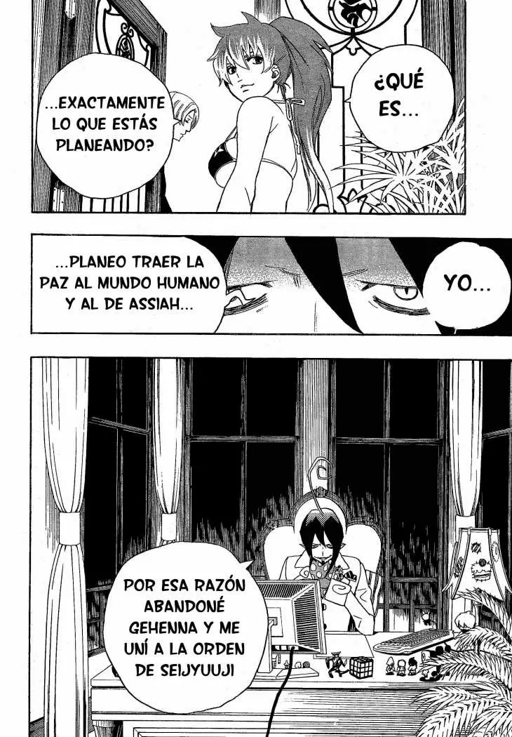 Ao no Exorcist capítulo 10, página 38