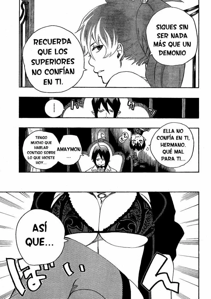 Ao no Exorcist capítulo 10, página 39