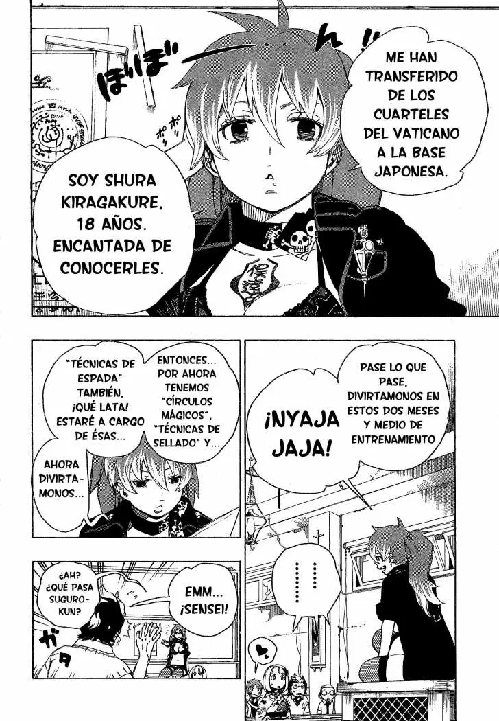 Ao no Exorcist capítulo 10, página 40