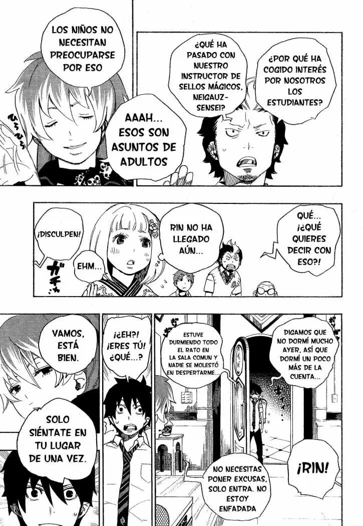 Ao no Exorcist capítulo 10, página 41